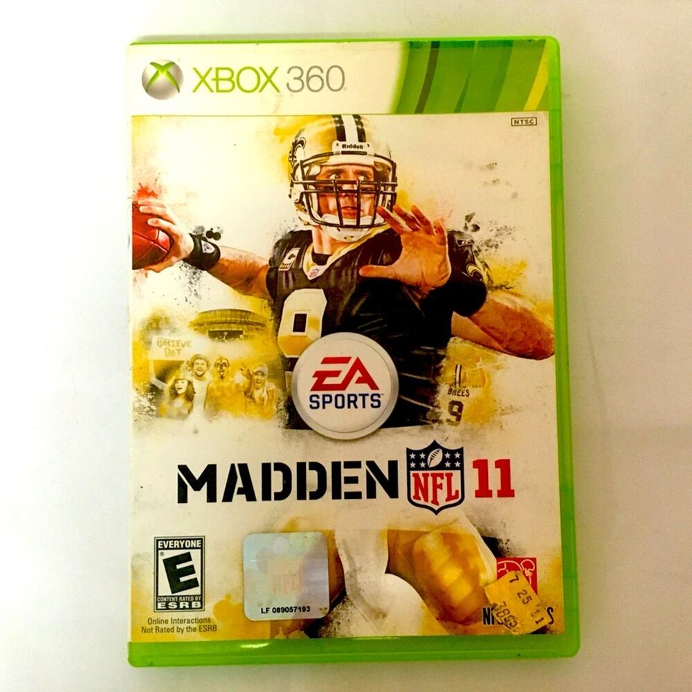 NFL Madden 11 for XBOX 360